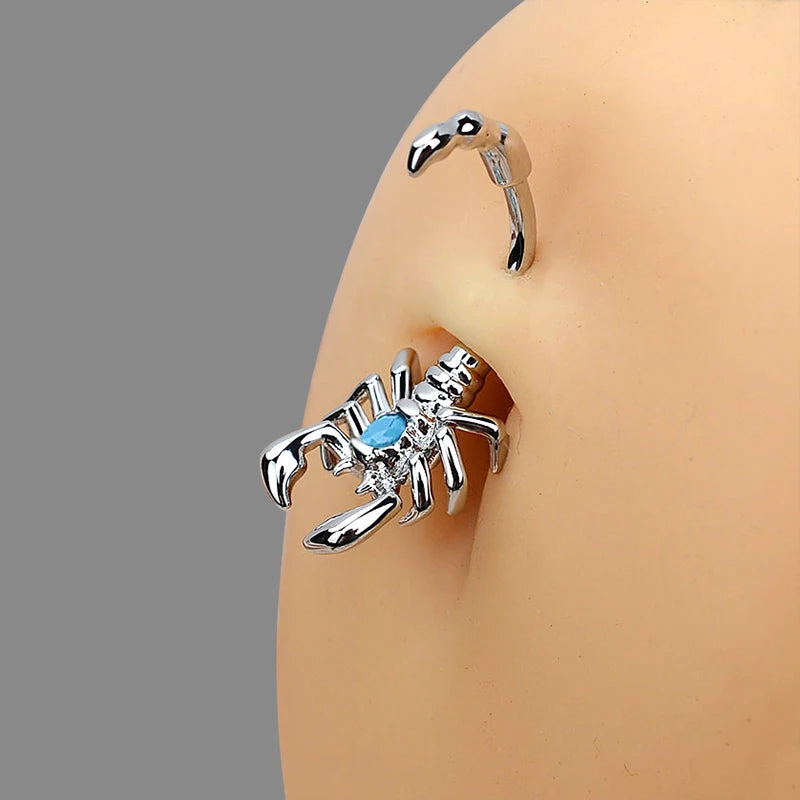 1pc Stainless Steel Navel Piercing for Women