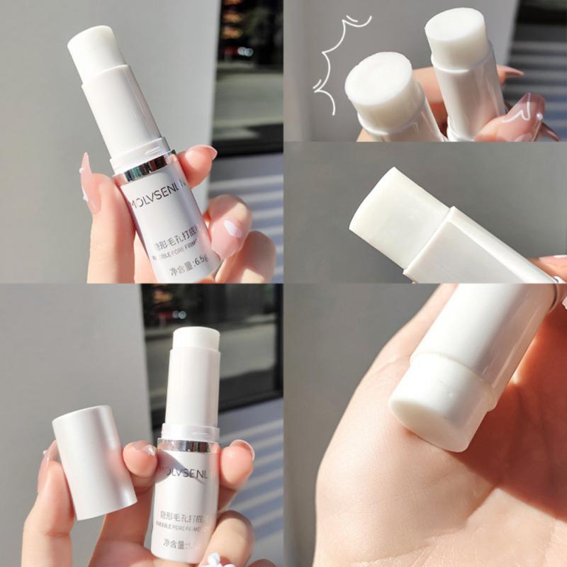 Pore Primer Stick Makeup Base Face Primer Gel Invisible Pore Brighten Oil-Free Liquid Foundation Primer