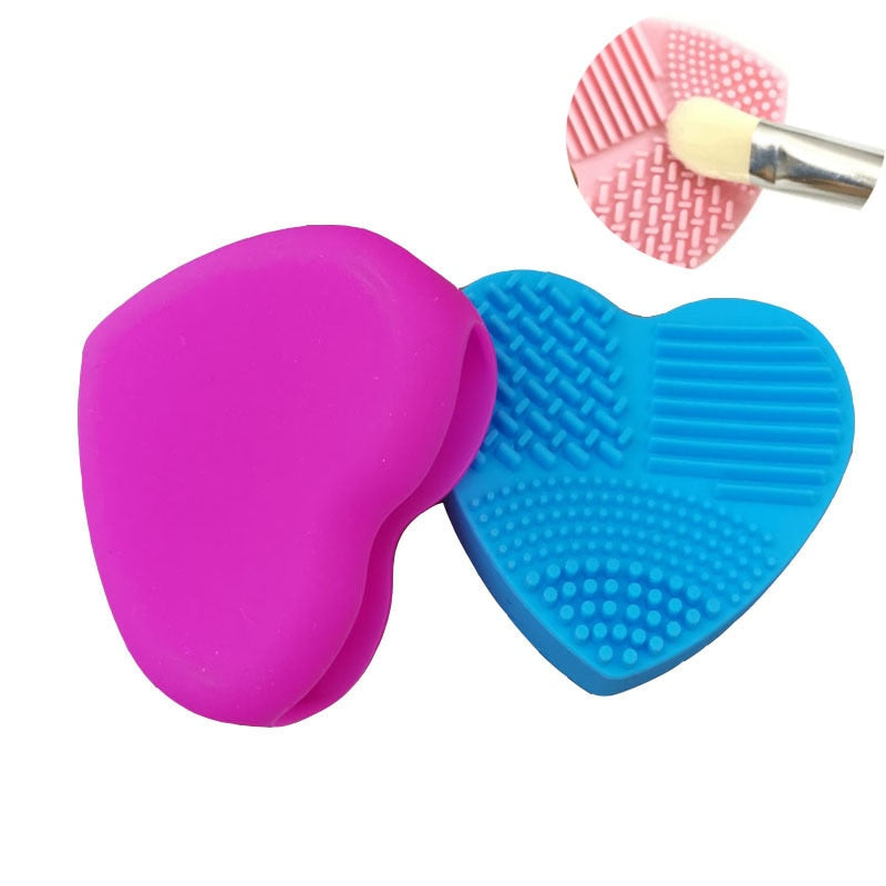 Makeup Brush Cleaning Pad Foundation Brush Scrubber Board Cleaning Brush