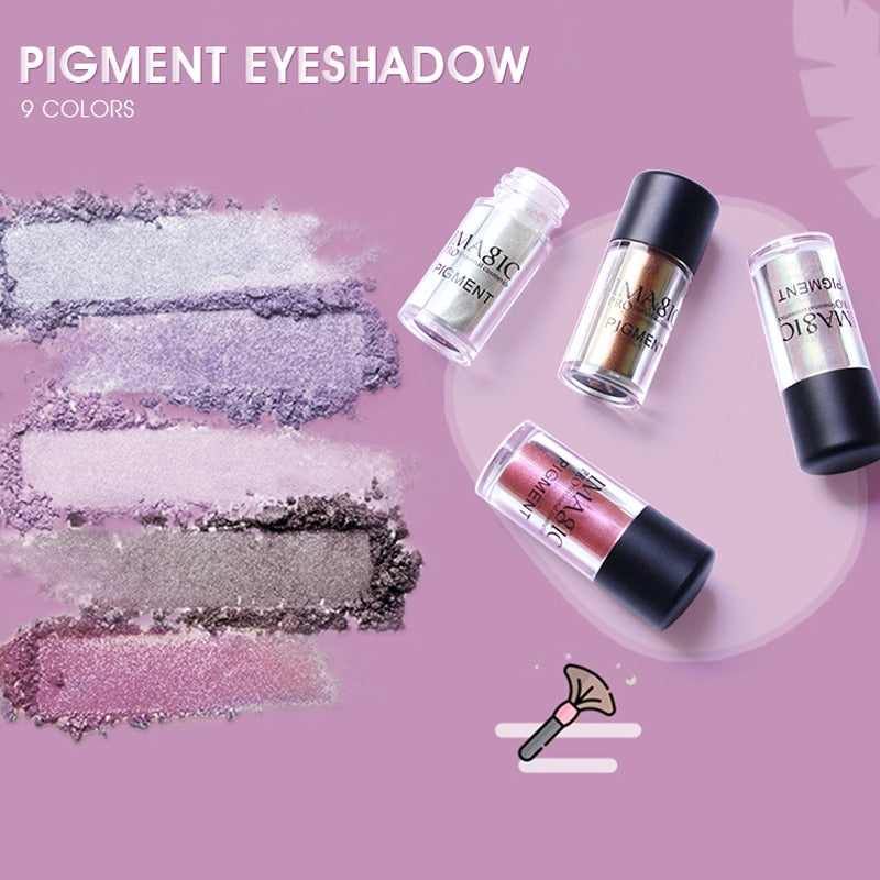 Glitter Eyeshadow Shimmer Shine Powder Eyes Makeup