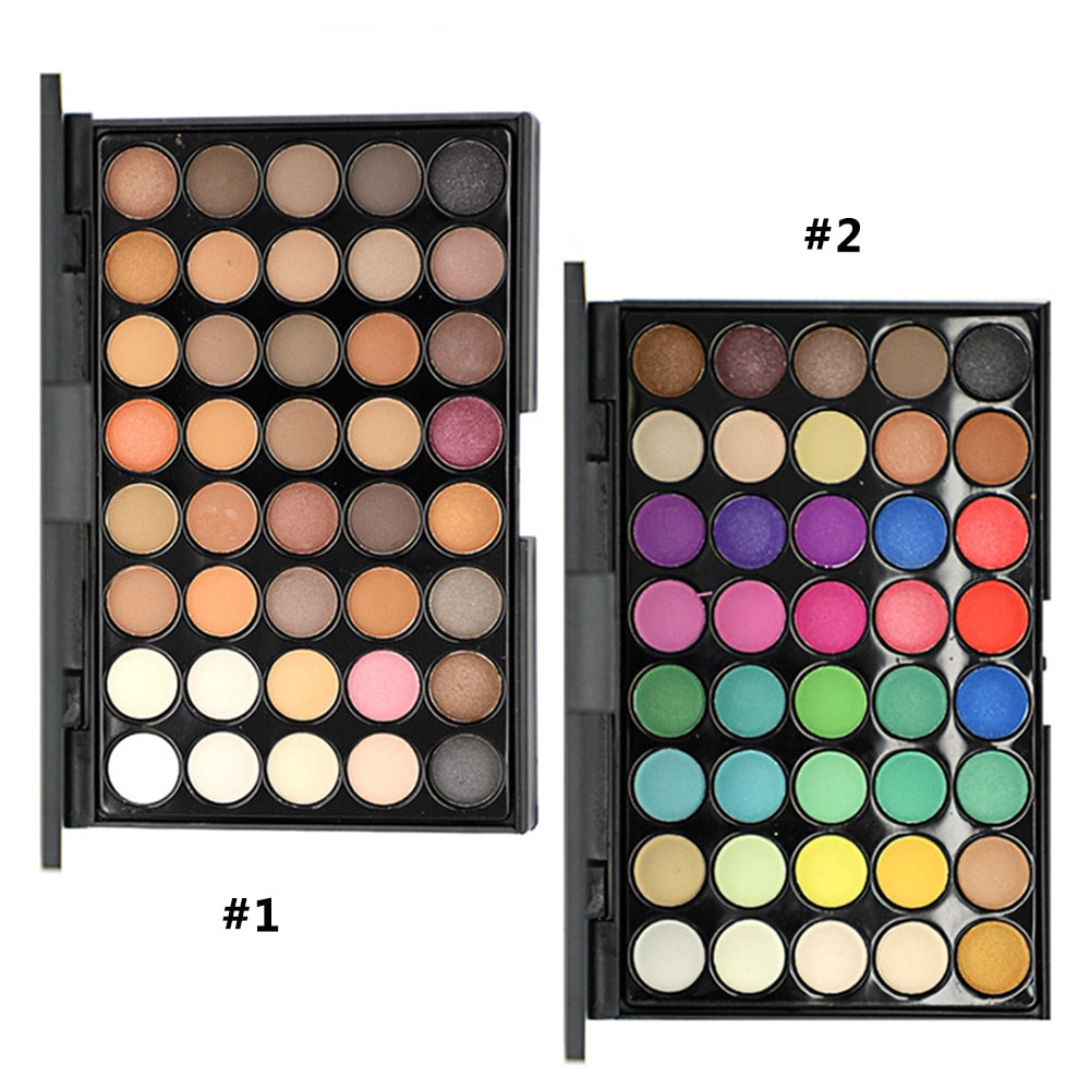 40 Colors Eyeshadow Palette Makeup-Set