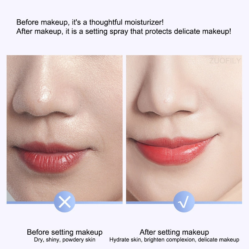 Makeup Setting Spray Moisturizing Long Lasting Foundation Fixer