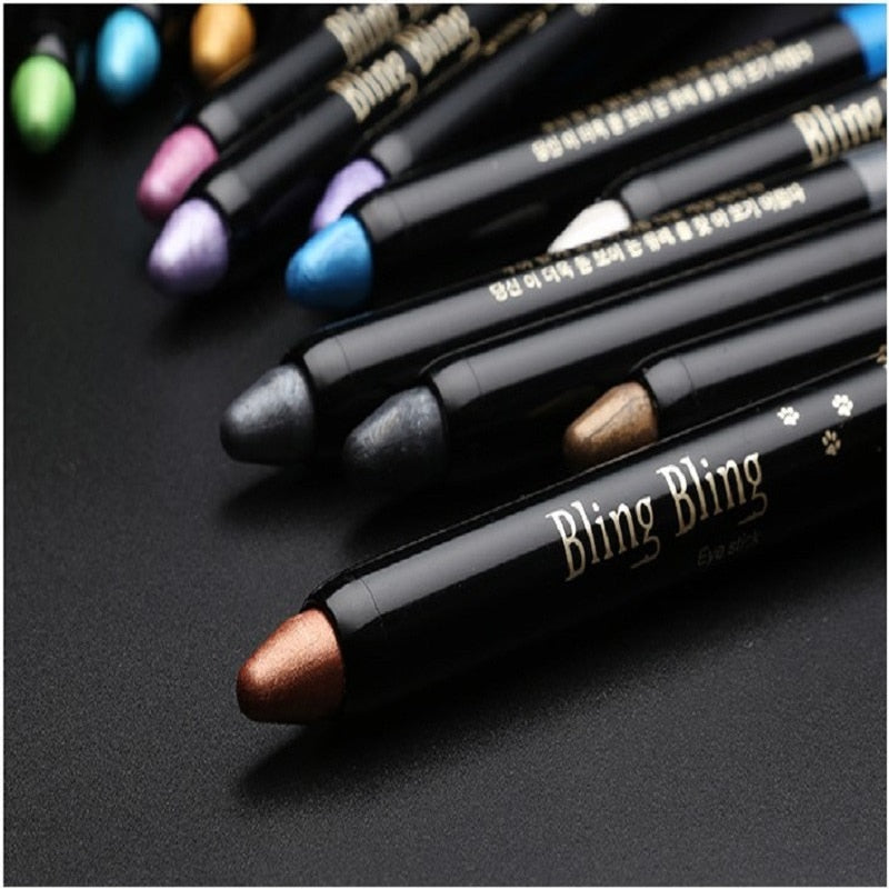 15 Color Pearlescent Eyeshadow Pencils