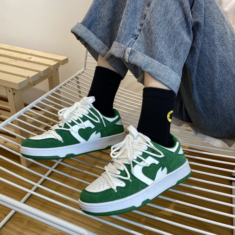 Women's Green Running Shoes